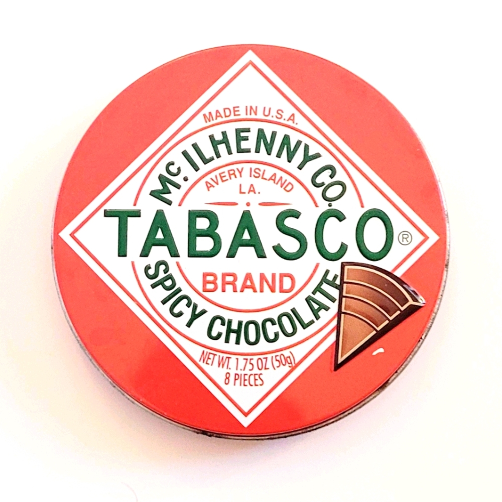 Tabasco metal tin